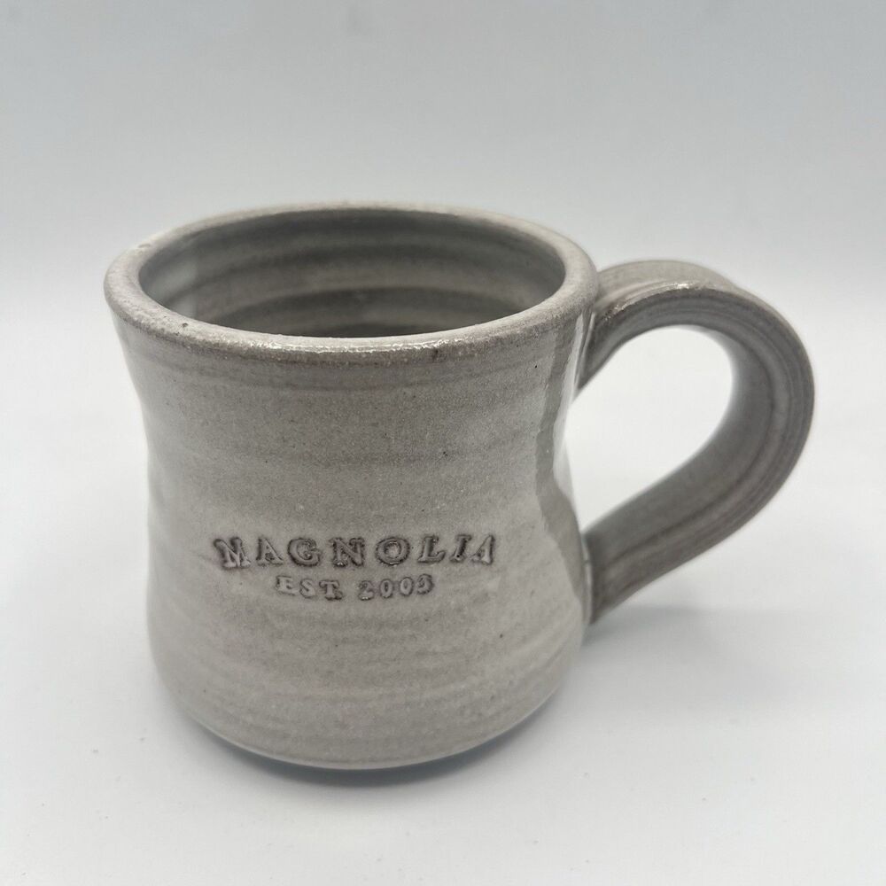 Magnolia Farmhouse Est 2009 Handmade Coffee Mug Black Oak Art